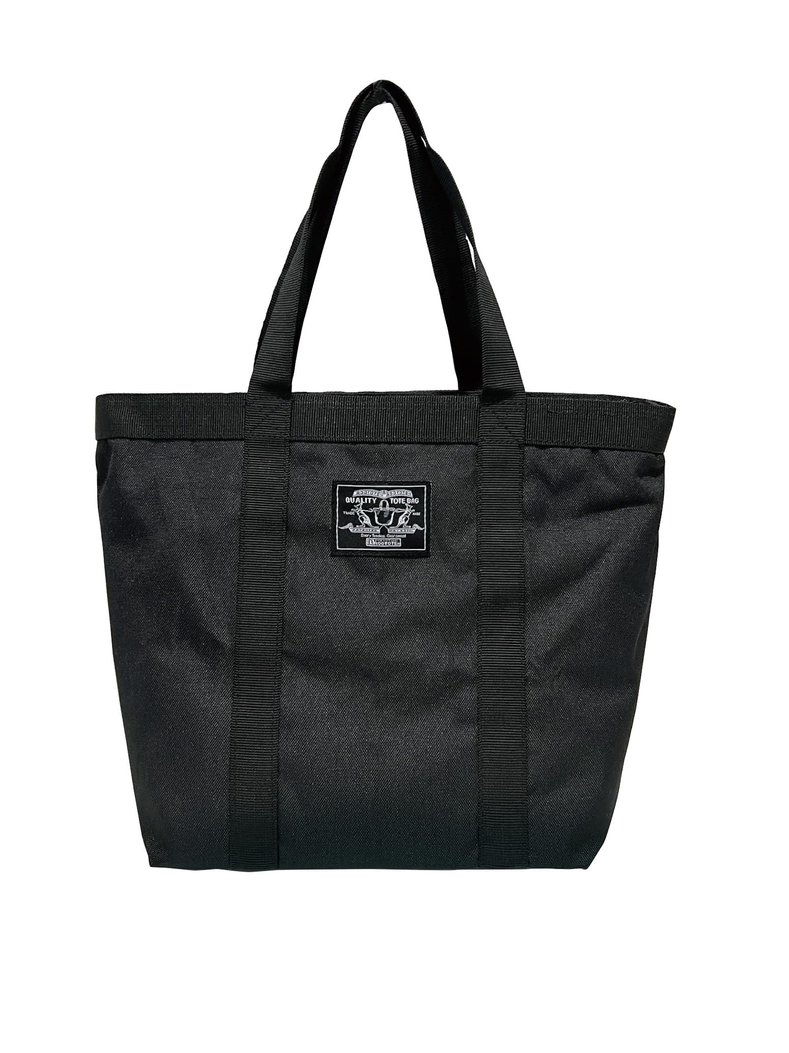 

Rootote 6420 Solid Color Easy Insulated Lunch Tote Bag PT ThermoKeeper Lunch Basic-D (01 Black)