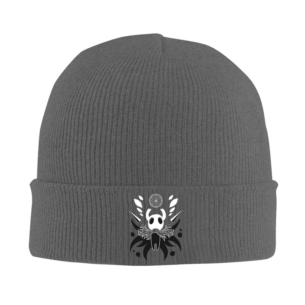 Kawaii Cute Game Hats Autumn Winter Skullies Beanies Fashion Hollow Knight  Cap Female Male Acrylic Knitted Caps