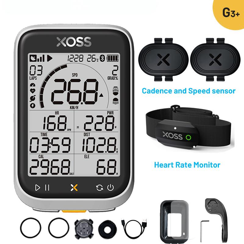 XOSS g3 g3Plus Bike Computer Wireless GPS Cycling Speedometer Roadbike MTB Waterproof ANT+ Cadence Speed Smart Bicycle Computer