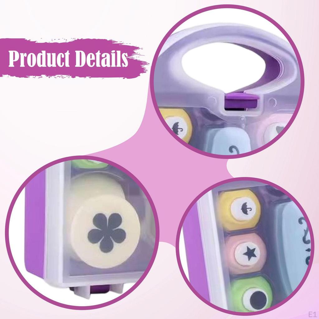 Paper Embosser DIY Supplies Easy to Use Funny Hand Eye Coordination Gift Creative Educational Toy