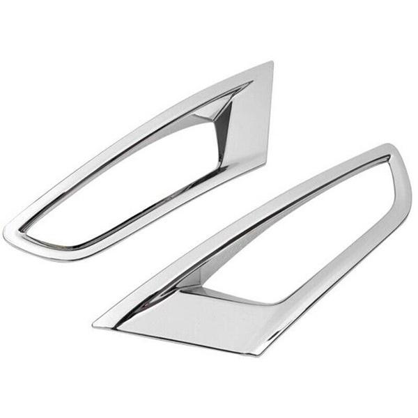 2015 2016 2017 2018 For Mazda CX3 CX-3 Car Chrome ABS REAR FOG LIGHT Reflector Trim Exterior Foglight Hood Accessories