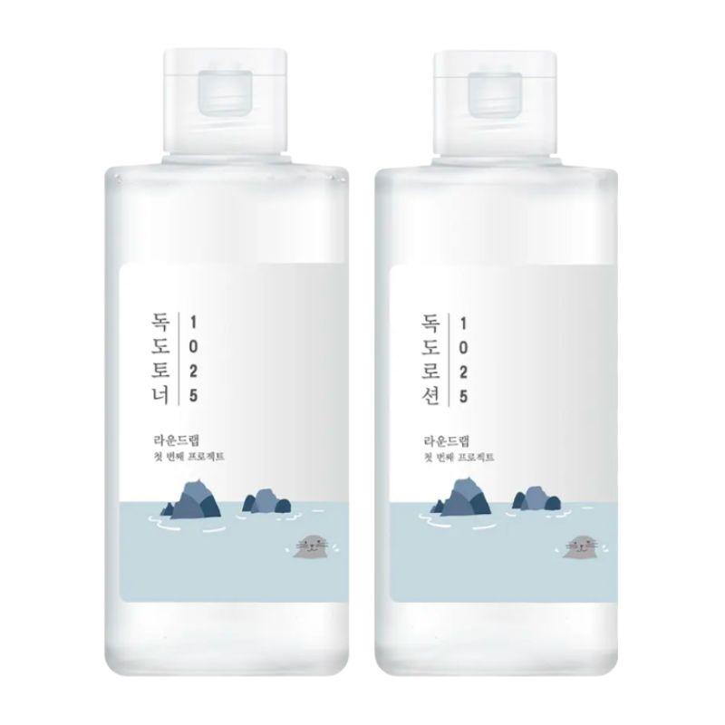 

ROUND LAB 1025 Dokdo Toner + Dokdo Lotion Set (200ml + 200ml) 1