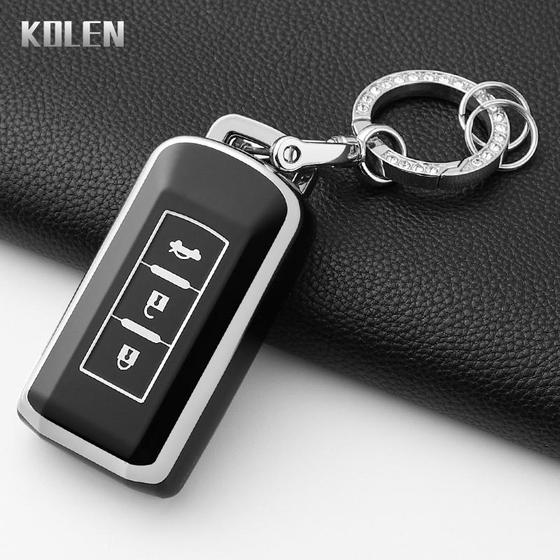 Fashion Tpu Car Remote Key Case Cover For Mitsubishi Xpander Outlander Asx Pajero Eclipse Cross Montero Protected Keychain Shell