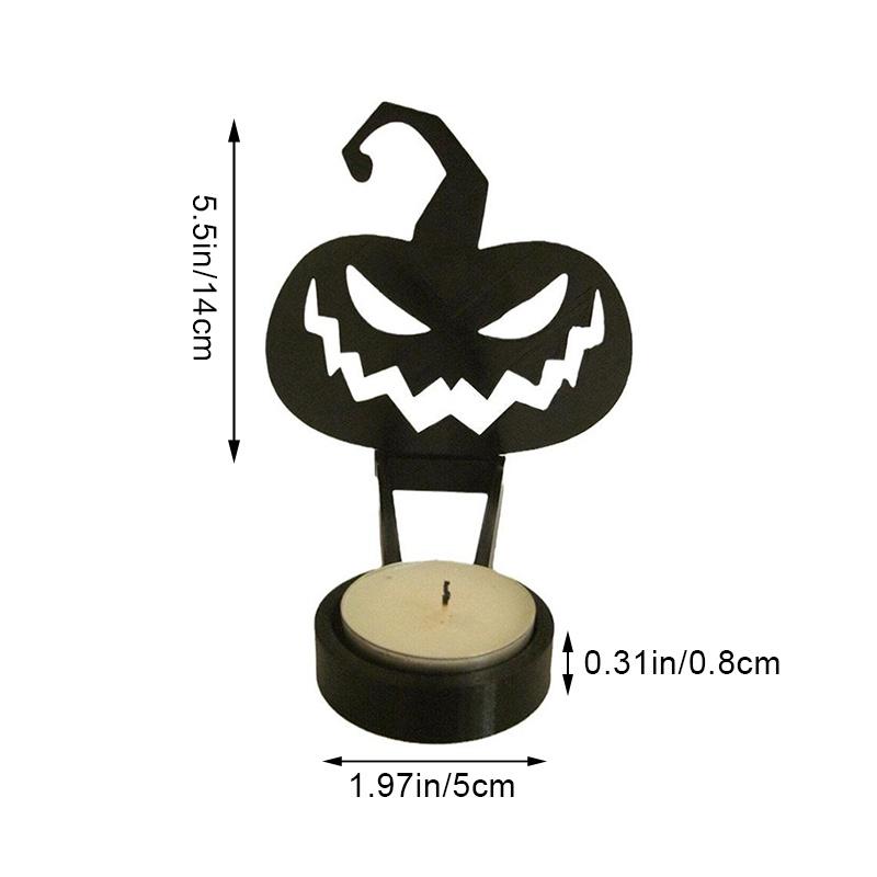 

Дьявольская тыква Тыква Рыцарь Подсвечник Креативный Теневой Кастер Жуткая Атмосфера Подставка для Свечей Декор для Вечеринки на Хэллоуин Pumpkin