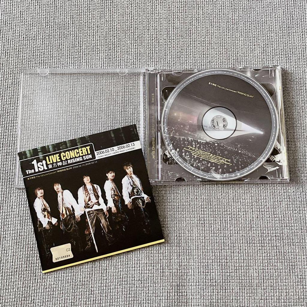 [USED] 1st Live Concert Album: Risingsun TVXQ