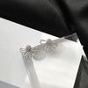 European and American Jewelry Fashion Women's Earrings, Hollow Lotus-shaped Full Diamond Boutique Earrings Earrings E1111