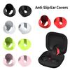5 Pairs Earbud Case Covers Ultra Light Shock Resistant Anti-loss Silicone Mini Earplug Pads for Beats Fit Pro