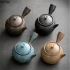 Czajnik z bocznym uchwytem Czajniki ceramiczne Czajnik Kung Fu Przybory do herbaty Narzędzia do parzenia herbaty Czajnik Czajnik Podgrzewacz na świeczkę Podstawa grzewcza