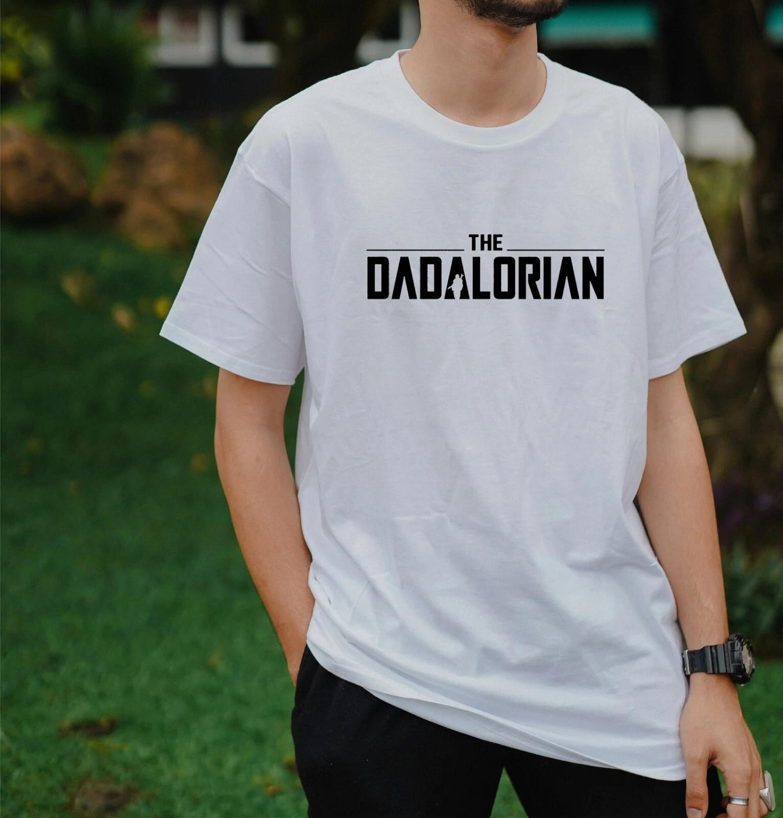 

Unisex T-Shirt - Dadalorian - Father s Day Novelty Gift Novelty Present Star War 3XL