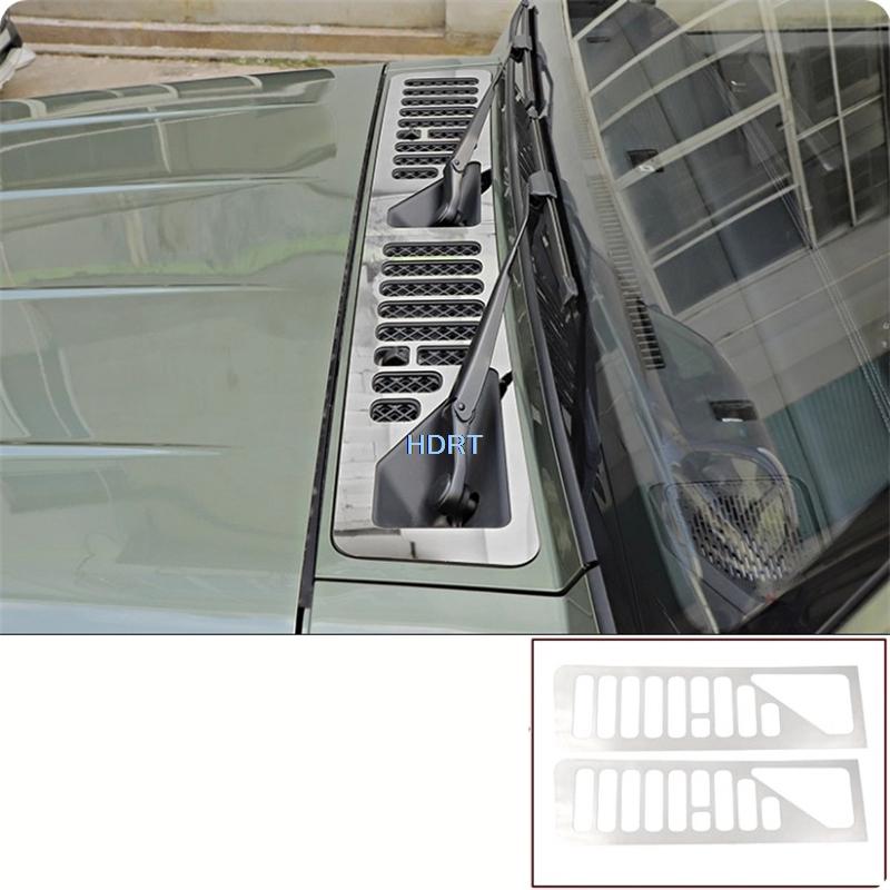 Fit For BAIC 212 T01 2024 + Car Styling Front Hood Windshield Rain Wiper Cover Protector Decoration Accessories Exterior Sticker