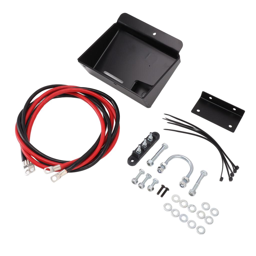 Batterieumzugskit mit Batteriebox Kabel Wasserdicht Ersatz für Polaris Sportsman 450 570 2014-2020