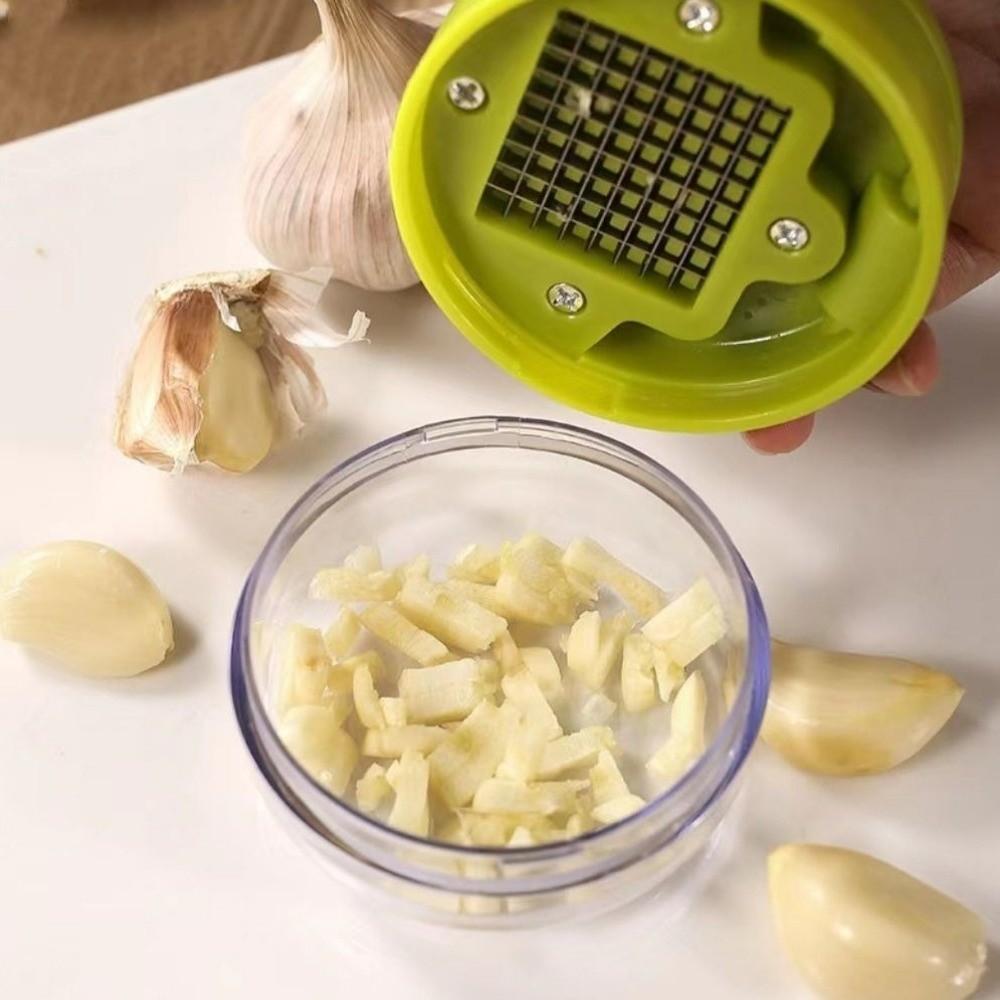 Manual Garlic Crusher Stainless Steel Garlic Chopper Multi-functional Ginger Masher  Restaurant Use
