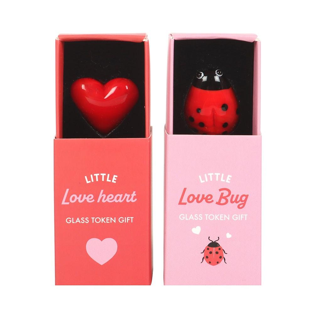 Something Different Love Bug Heart & Ladybird Keepsakes (Pack of 24)