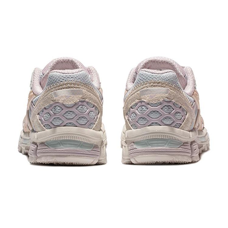 Asics Gel-Kahana 8 Comfortable Fabric Synthetic Leather Low-Top Casual Running Shoes Women Sneaker Blue Pink 1012A978-400