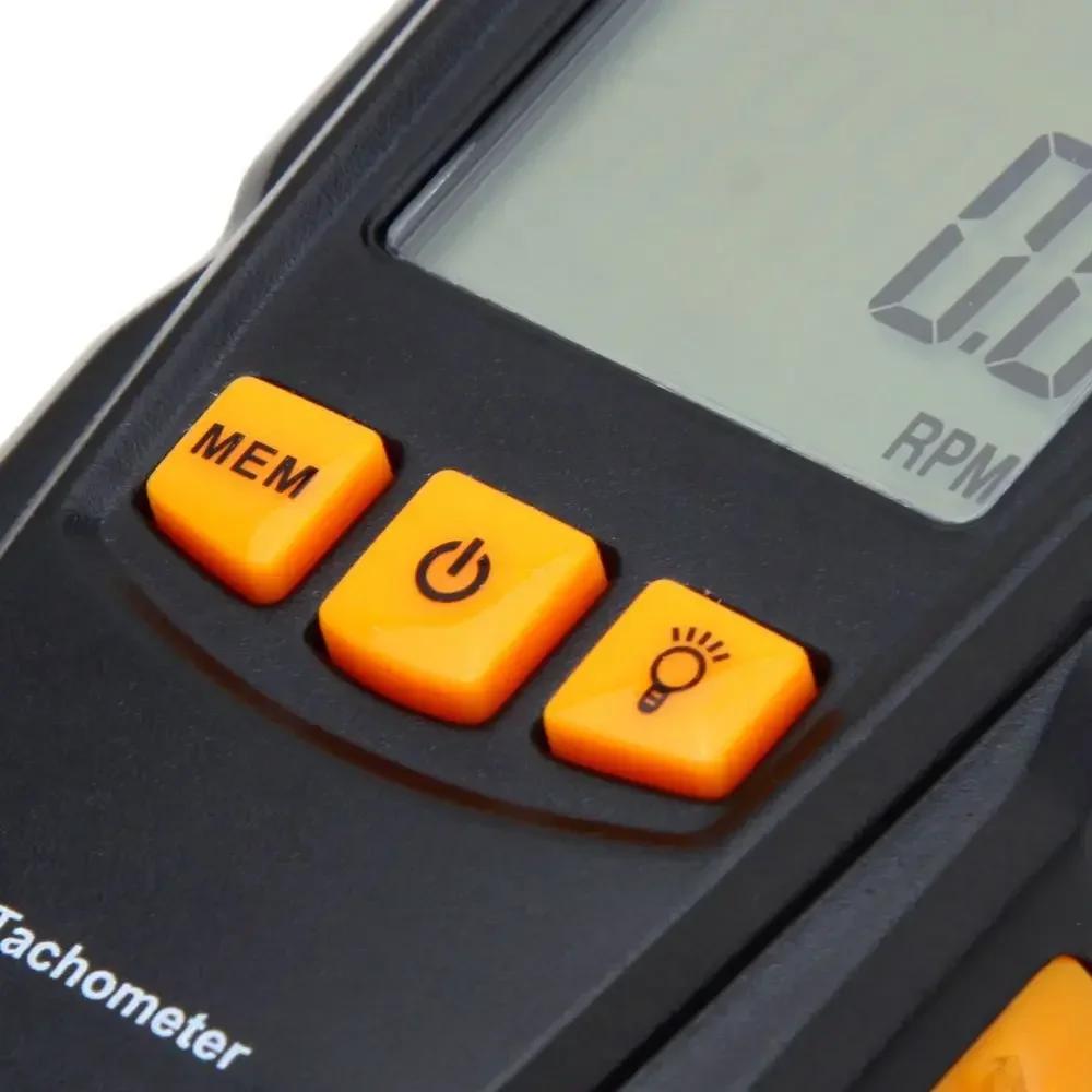 Digital Tachometer Electronic Tachometer With Laser Point Speed Measuring Instruments