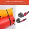Quick Release Hook Tie-Down Belt Tension Belts Cargo Straps Durable Nylon Tape Rope  Backpacks