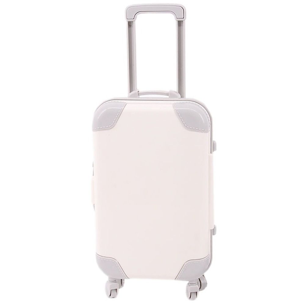 Creative Scene Model For 18Inch Miniature Luggage Doll Trolley Trunk Playing House Dolls Accesories