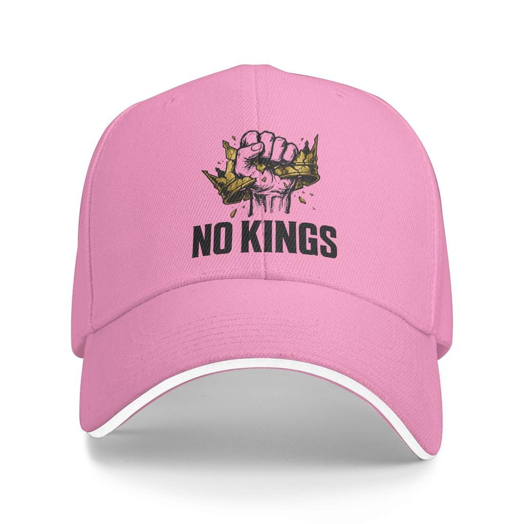 Summer No Kings Baseball Cap Hunting Camping Fitted Retro Design Sun Hip Hop Hats Unisex Men High Quality Baseball Caps