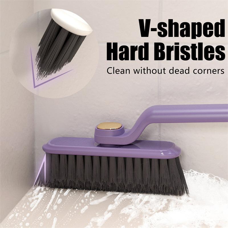 360 Degree Rotating Crevice Cleaning Brush Bathroom Toilet Brush Shower Floor Tile Joints Dead Angle Crevice Gap Cleaner Brush