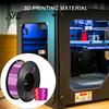 Object Printing Material Three-Color Gradient Silk PLA Filament, 1.75mm 1Kg Spool, Shiny Multicolor Low Warpage Filament 3D Printer for DIY Figurines