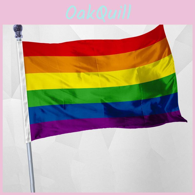 Premium Quality Rainbow Flag 5ft X 3ft Featuring Fade Resistance For Celebrating Lgbt Pride