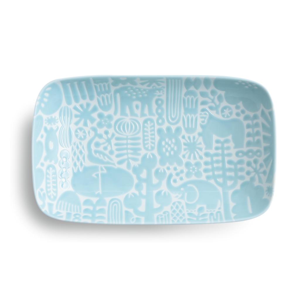 Natural69 Utopia Long Deep Natural69 Hasami Ware Utopia Long Deep Square Microwave and Dishwasher Made In Animal Japanese or Special Occasion Natural