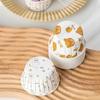 Heat Resistant Disposable Cupcake Cups Greaseproof Glossy Surface Baking Paper Mold No Lid Non-Stick Muffin Cups Home Kitchen