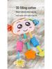 Crab Pull-String Stroller Mobile: Newborn Baby Soothing Rattle Toy