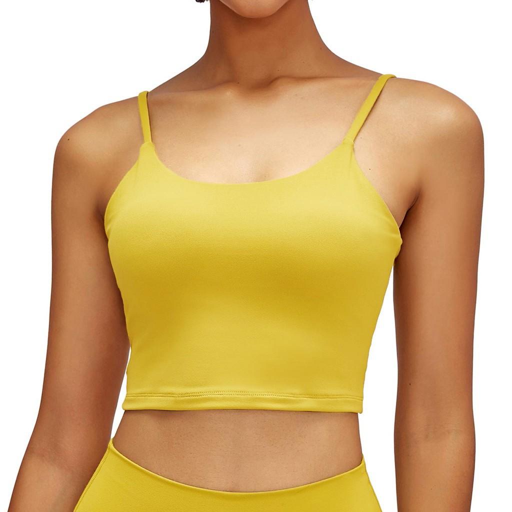 

(СУ)Модні жіночі повсякденні жилети без рукавів, жіночі груди, короткі безрукавки L жовтий