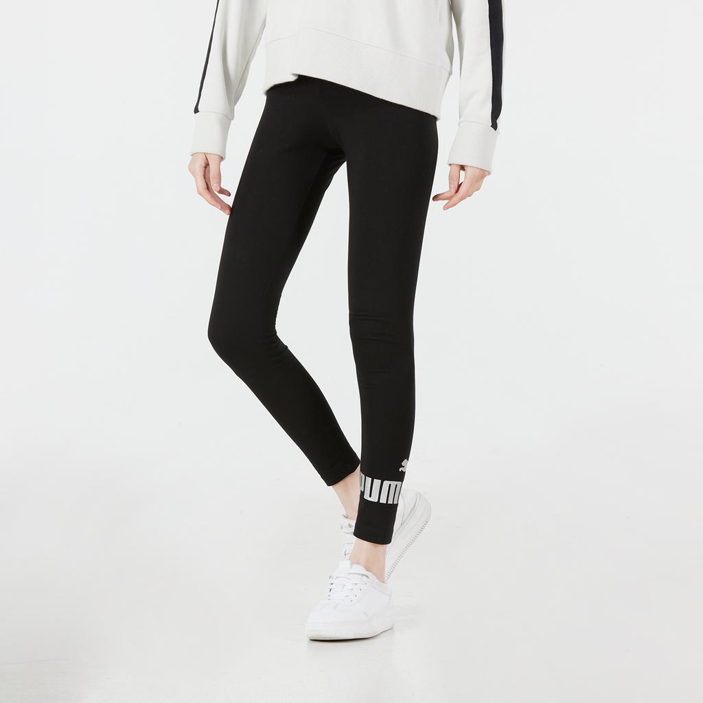 Puma Essential Leggings Sports Casual Breathable Fitness Pants Women Leggings Black 670944-51
