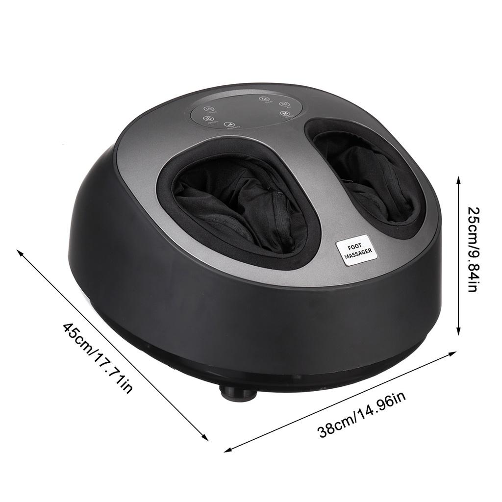 Air Compression Kneading Roller Massager 50w Infrared Heating Therap Foot Care Machine Electric Shiatsu Foot Massage Machine
