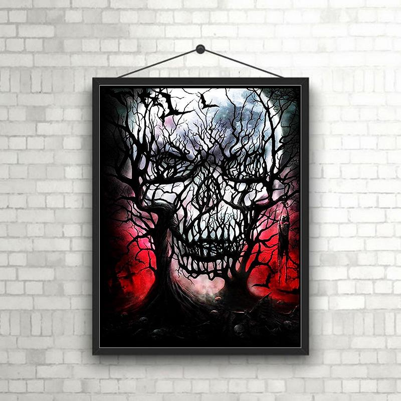 5D DIY Diamond Painting Fear Cross Stitch Kit Mosaic Diamond Embroidery Rose Full Round/Square Drill Home Decoration