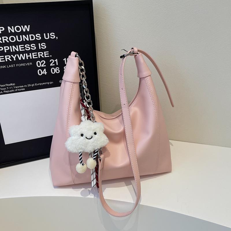 New Fashion Casual Dumpling Bag Spring Commute Large Capacity Shoulder Bag High Sense Messenger Women's Bag