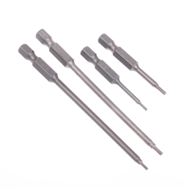 10Pcs Hex Shank Magnetic Head Screw Driver 50/100Mm Screwdriver Bits H1.5-H12 Nut Driver Set Power Drill Adapter Screw Driver