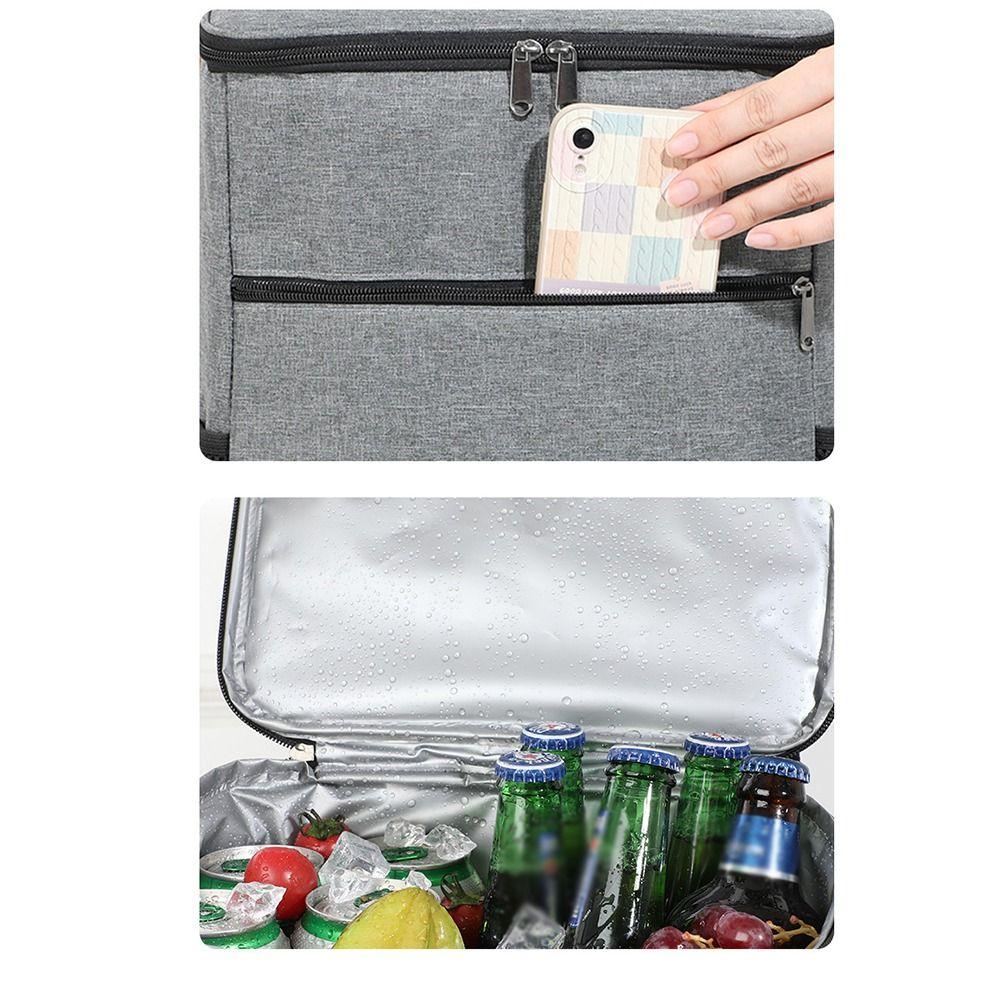 Leak-proof Outdoor Thermal Bag Portable Travel Insulated Bags Outdoor Picnic Backpack Camping