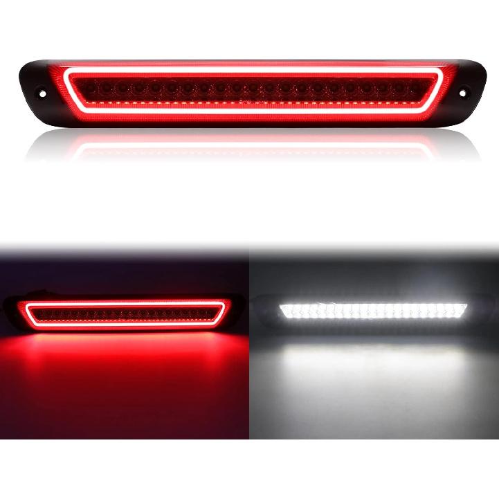 

LED 3rd Brake Light Compatible with 2015-2025 Colorado Canyon Smoked Rear High Mount Stop Third Brake light White Cargo Lamp A1, for 2004-2012 Colorad