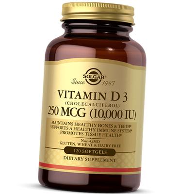Vitamin D3, Cholecalciferol, Vitamin D3 10000, 120gelcaps (36313079)