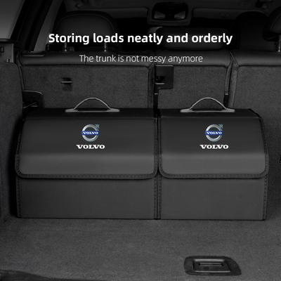 Folding Car Storage Bag Trunk Organizer Box Tools Tidying For XC60 XC40 S60 V90 V60 V70 XC90 V40 V50 C30 S90 S80 R Design
