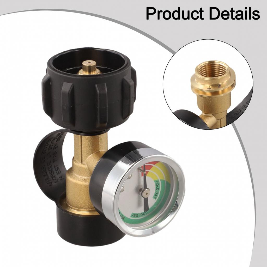 Propane Adapter Tank Level Indicator Grill Accessories