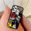 Rock Band B-Blur PC+TPU Phone Case For IPhone 11 12 13 14 15 16 17 Plus Pro Max Cover