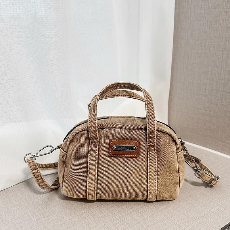 Handbag Women's Denim Vintage Shoulder Small Square Bag