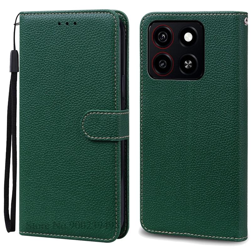For ZTE Blade A35 Back Cover Phone Case For ZTE Blade A35 Case Soft Silicone Wallet Leather Flip Cover For ZTE Blade A35 Fundas