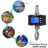 Digital Hanging Scale 1000kg Weigher Tools 1000KG Heavy Duty Crane Scales LCD Steel Industrial Auto Lock Hook Weighing Blance