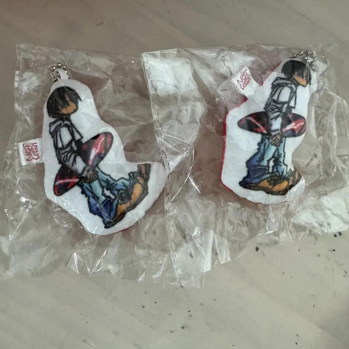 

NCT Цветной всплывающий магазин Riku Брелок-подушка Запечатанный