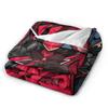 Warm Blanket Child Picnic Relax Alastor Vox Throw Blanket Hazbines Eles Flannel Bedspread For Bedroom Pattern Sofa Bed Cover