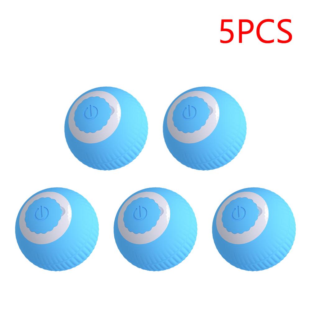 Smart Cat Toys Rolling Ball Rechargeable Electic Interactive Toys for Cats Training Self-moving Funny Puppy AccessoriesPet Toys