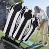 Big Teeth Golf Set Individual Golf Wood Cover Golf Cover for Fairway and Utility Headcovers, 3-Piece (1FUT) / Set, Driver, Wood, (FW)