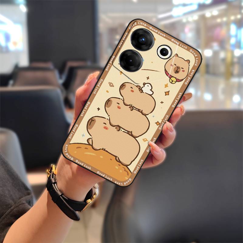 TPU Shockproof Phone Case For Tecno Camon20 Pro 5G/CK8n Silicone Fashion Design Dirt-resistant Anti-knock Graffiti Cute