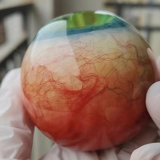 Realistisch Gotisch Oogbol Ornament Levensgetrouw Horror 3D Oog Beeldje Eng Donkere Fantasie Stijl Bureau Decoratie voor Halloween Huisdecoratie