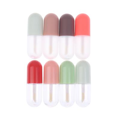 5ml Mini Capsula Lucidalabbra Smalto Labbra Tubo Vuoto Rossetto Fai da Te Plastica Tubo Burrocacao Campione Rossetto Contenitore Cosmetico Viaggio